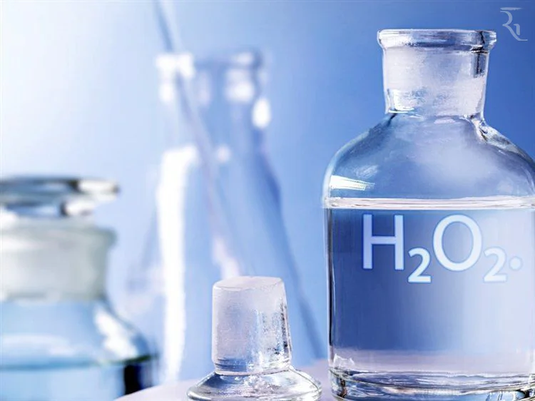 Hydrogen peroxide laboratory bottle